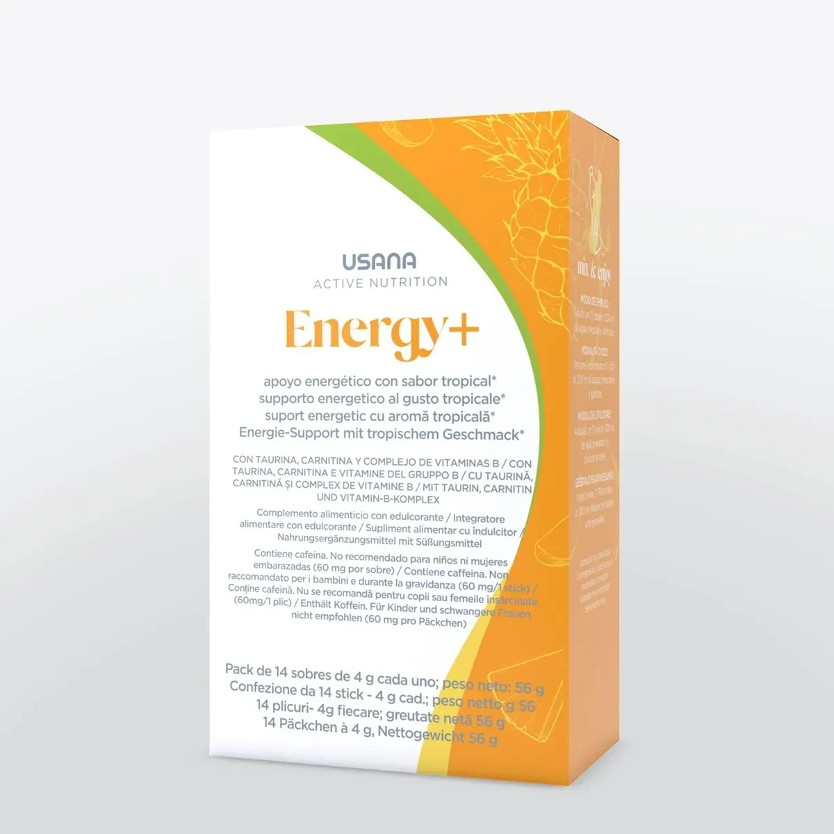 Conditionnement officiel de Energy+.